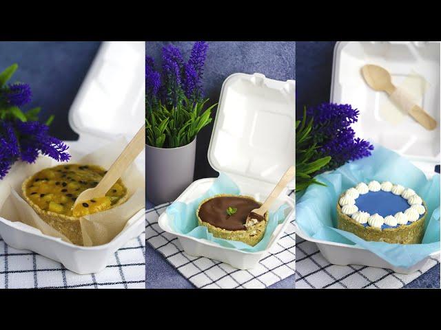 Bento cheesecakes! HEALTHY recipes without sugar! Subtitles