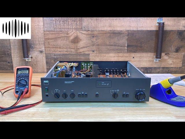 DR #51 - Pure Electronic Troubleshooting with an NAD 3240PE Stereo Amplifier