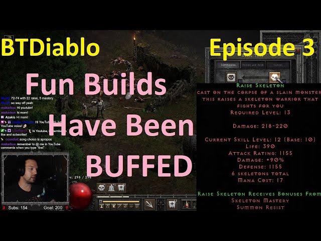 Episode 3 Build variety in BTD! - Diablo 2 Resurrected