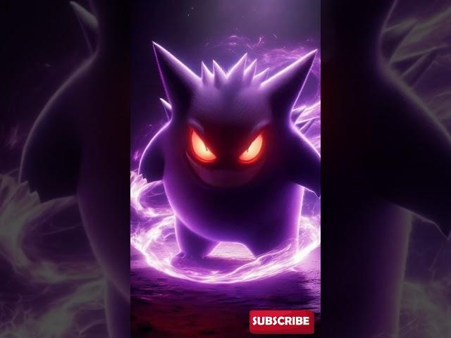 Watch Gastly Evolve with AI: Gastly to Gengar Transformation! part2