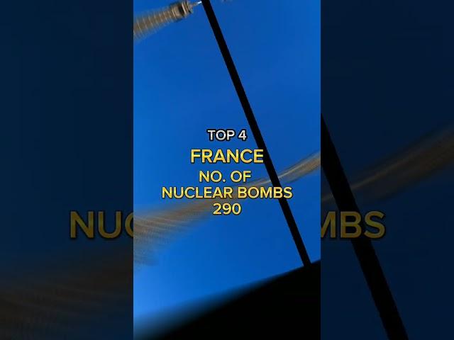 TOP 5 COUNTRIES WITH HIGHEST NUMBER OF NUCLEAR BOMBS. #world #nuclear#top5#@editxhell #shorts#weapons