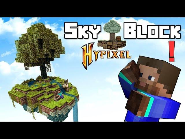 Играем на SkyBlock RPG Hypixel | ДАНЖИ