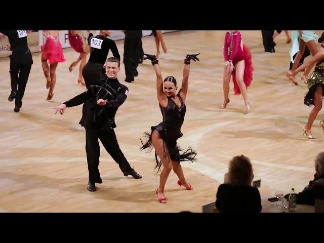 Alin Andrei Beca - Michelle Nazarenus, GER | GoldstadtPokal 2018 - WDSF Youth LAT - R1 J