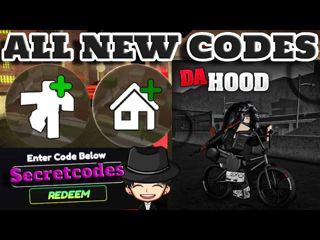 ALL DA HOOD *NEW* CODES FOR MARCH 2025 | ALL *NEW* CODES FOR DA HOOD (Da hood)