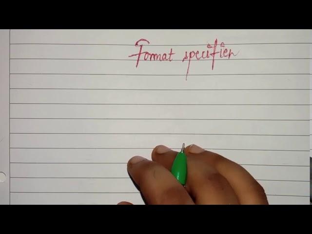 #12 :format specifiers in c language|use of %d,%ld,%f,%lf,%c,%s|BCA|MCA #clanguagetutorial #edustop