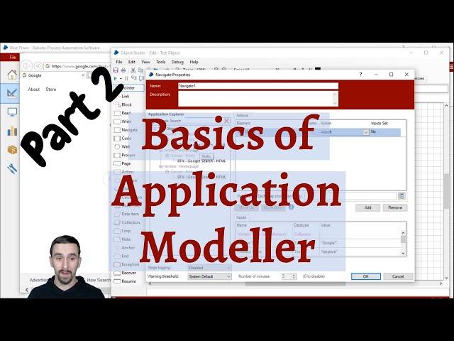 Basics of Application Modeller - Part 2 Application Explorer (Blue Prism)