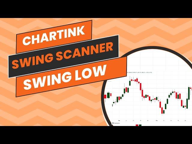 Best Swing trading chartink scanner | Swing low chartink scanner