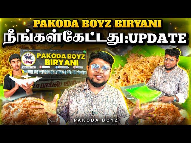 நீங்க கேட்டது குடுத்துஇருக்கோம் PAKODA BOYZ BIRYANI | Tamil Food Review | Pakoda Boyz