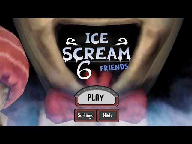 Ice Scream 6 Friends:Charlie|Normal mode Full Gameplay