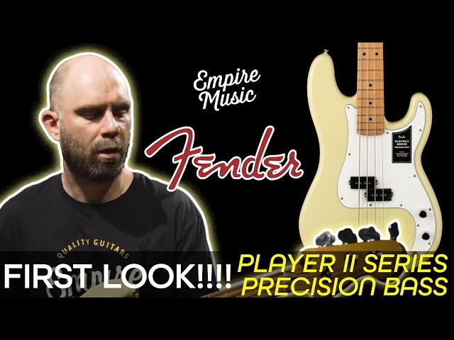 FIRST LOOK! - Fender Player II Precision Bass - EMPIRE MUSIC