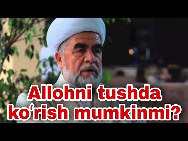 Allohni tushda koʻrish mumkinmi? / Shayx Muxammad Sodiq Muxammad Yusuf @islomuz