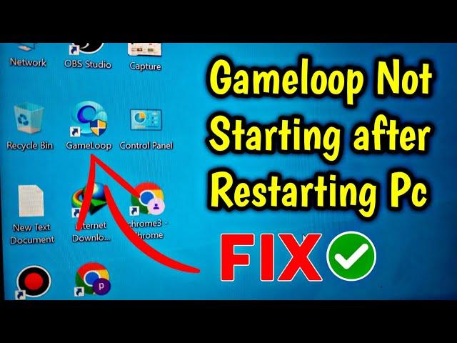 How to Fix Gameloop Not Starting After Restarting Pc/ Laptop - Pro Solutions