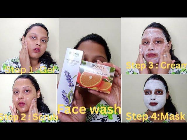 How to get facial glow at home ft. Aroma treasures || MD vlogs