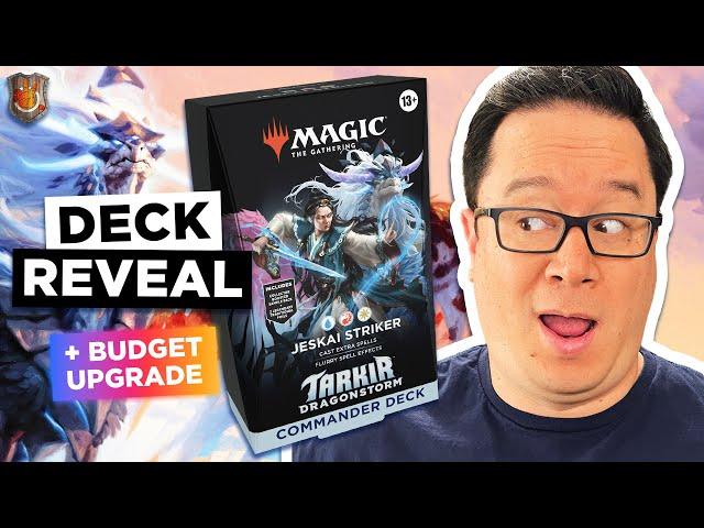 “Jeskai Striker” Full Deck Reveal & Upgrade | Tarkir: Dragonstorm | The Command Zone 663 | MTG Magic