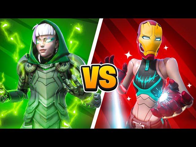 IRONMAN vs DOOM w FORTNITE