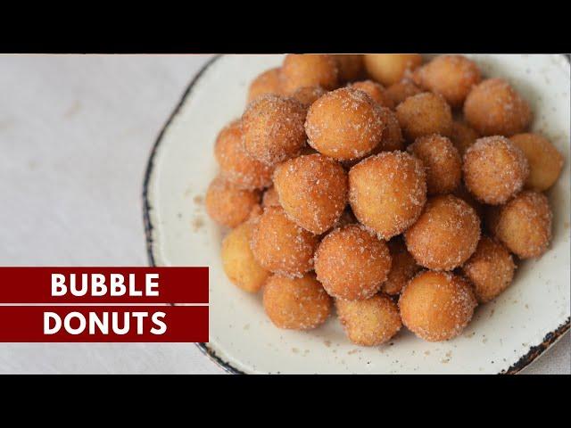 2 ingredients Instant Bubble Donuts | Quick & Easy Donut Recipe @mamagician