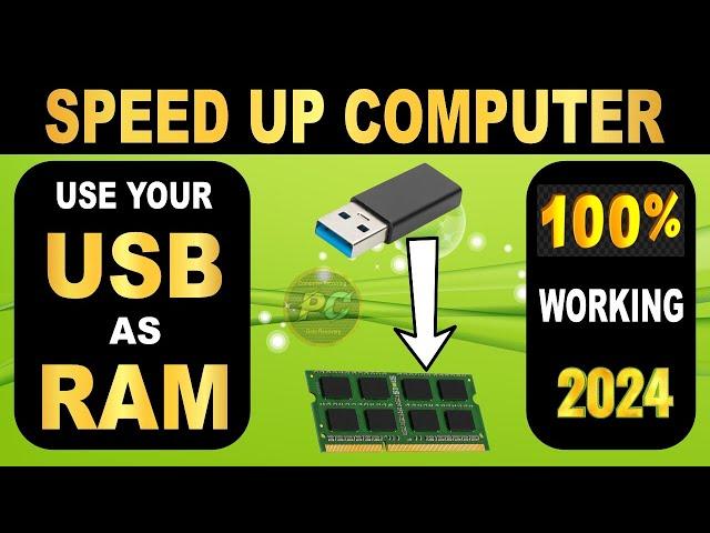 Use Your USB as Ram | Convert Flash Drive Into RAM | ReadyBoost