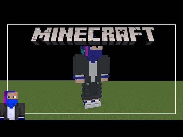 КАК ПОСТРОИТЬ СКИН ЖЕКИ В MINECRAFT! ПОСТРОЙКА СКИНОВ ЮТУБЕРОВ!