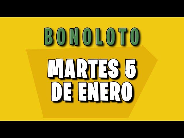 Resultados Bonoloto del Martes 5 de Enero de 2021