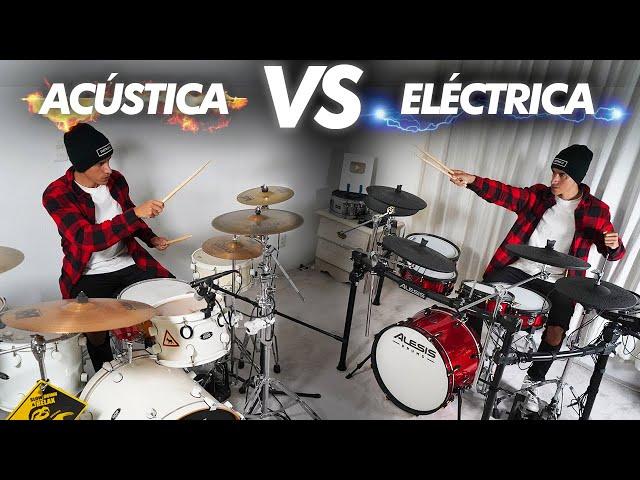 Baterías: Acústica VS Eléctrica | ¿Cuál es mejor?