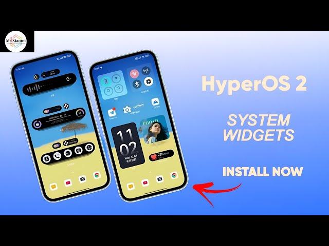 Hyperos 2 OFFICIAL  New Widgets Appears In Now Enable Any Redmi & Xiaomi Smartphone 