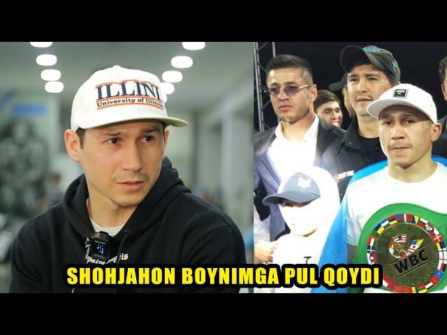 Shohjahon Ergashev Boynimga Pul Qoydi Pichoqlayman Deb Aytdi! Mahmud Muradovga Chiqdim