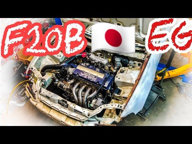 Dirty Deeds - F20B Swapped EG Honda Civic Coupe DIRT TRACK CAR Part 2