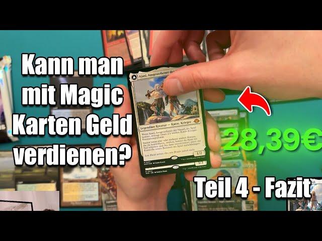 Fazit: Jeder kann mühelos mit Sammelkarten Geld verdienen? Das Experiment: Magic als Side Hustle (4)