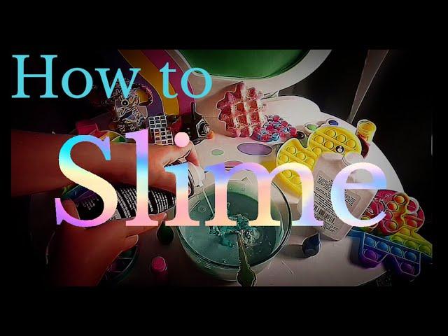 LJS How to make slime // LJS Best Slime tutorial