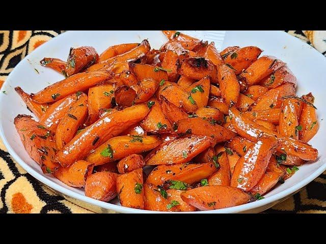 Roasted Carrots with Rosemary and Thyme // Holiday Side Dish ️ Step by Step