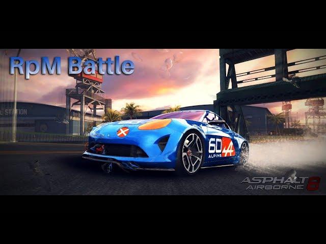 Asphalt 8 - RpM Battle #8 - SDH Rev - Renault Alpine - MC3 (ST)