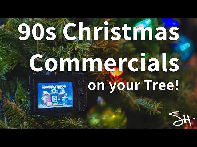 Watch Retro Christmas Commercials on your Christmas Tree!