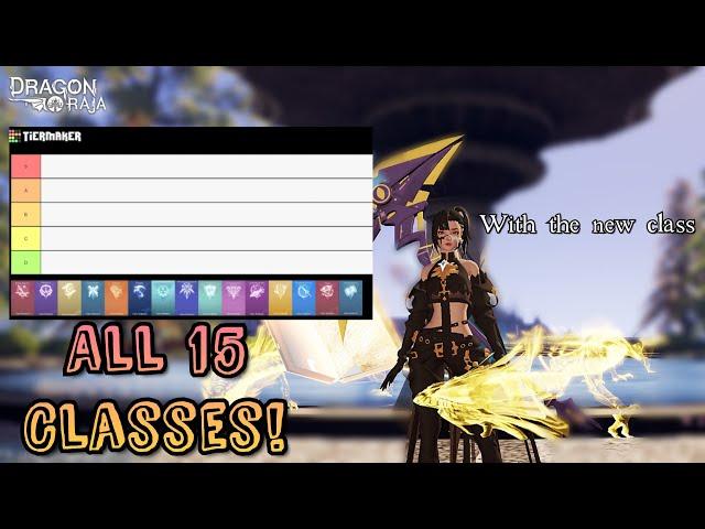 Updated Tierlist_Including The OVERPOWERED Class | Dragon Raja