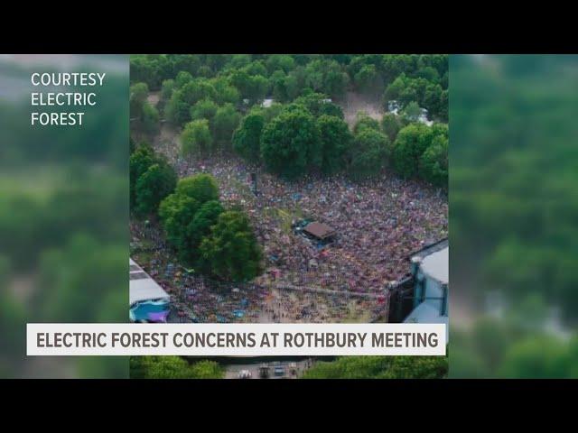 Residents raise concern over Electric Forest festival at Rothbury City meeting