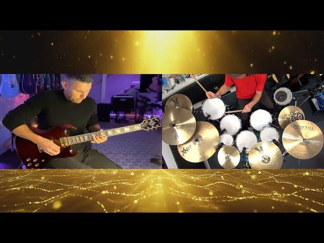 Improv Guitar & Live Drums: Jam Magic - with Matt Galbraith on Guitar from Canada #drums #guitar