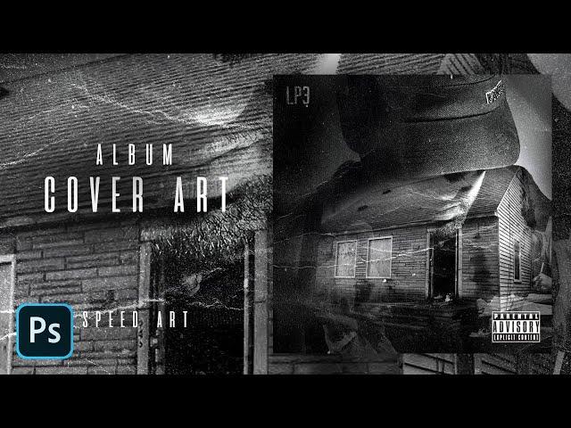 EASY Cover Art Design | Photoshop Tutorial | Eminem | MMLP3 | Speed Art