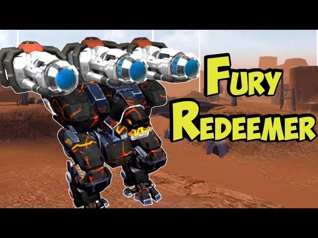 War Robots Pure Redeemer Fury Gameplay Analysis