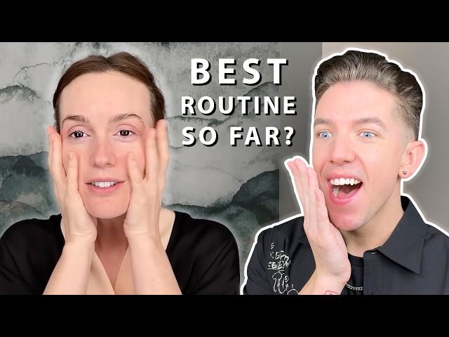 Reacting to Leighton Meester's Skin Care Routine