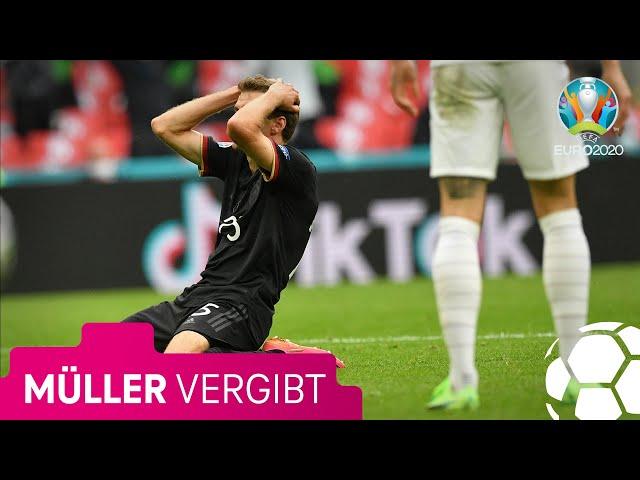 Müller vergibt die Großchance gegen England | UEFA EURO 2020 | MAGENTA TV