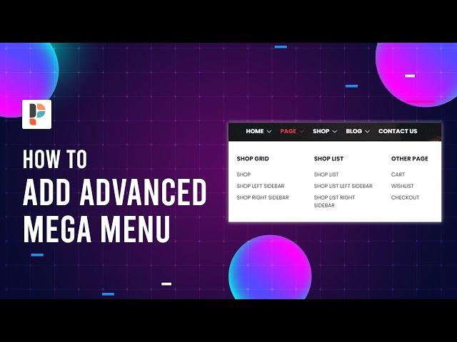 How To Setup Advanced Mega-Menu | Shopify Tutorial