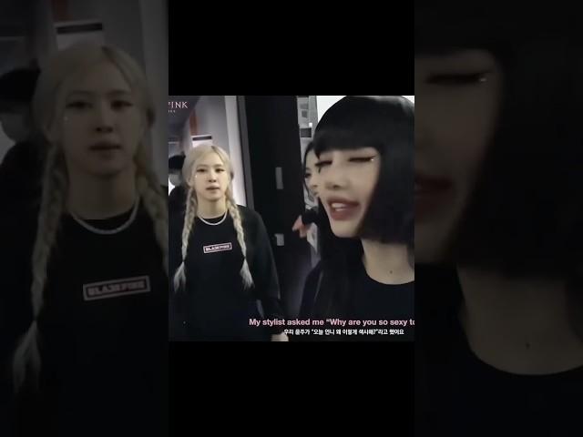 Is something happened between Rosé and Lisa? #blackpink #fypシ゚viral #shorts #lisa #rosé