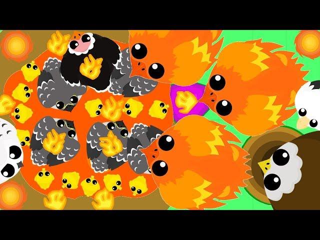 MOPE.IO FIERY PHOENIX MILLIONS OF DUCKS AND FALCONS MOPIO BETA GAME MOPE IO