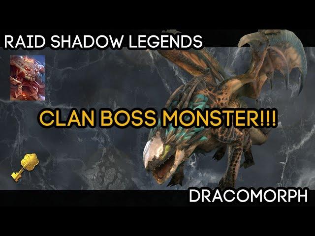 Dracomorph the Clan Boss Monster - EASY 2-KEY UNM Unkillable | RAID: Shadow Legends