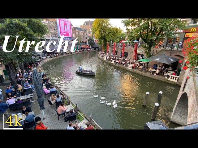 Walking Tour of Utrecht ,Netherlands - September 2021 (4k 60fps)