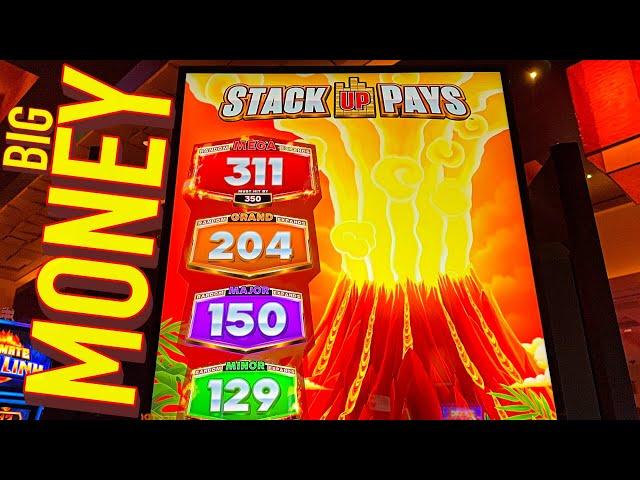 Big Money Slot Win And Volcano Explosion!