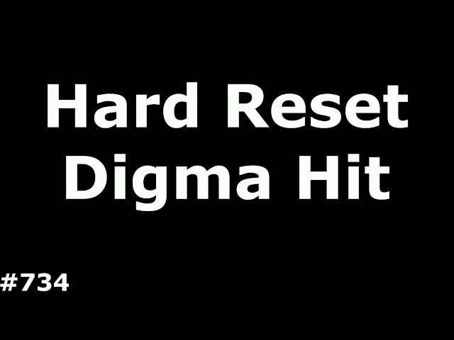 Resetting the Digma Hit settings (Hard Reset Digma Hit)