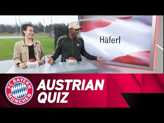 Austrian Quiz Battle! David Alaba & Viktoria Schnaderbeck | FC Bayern