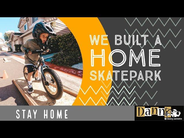 Home skatepark for STRIDERS