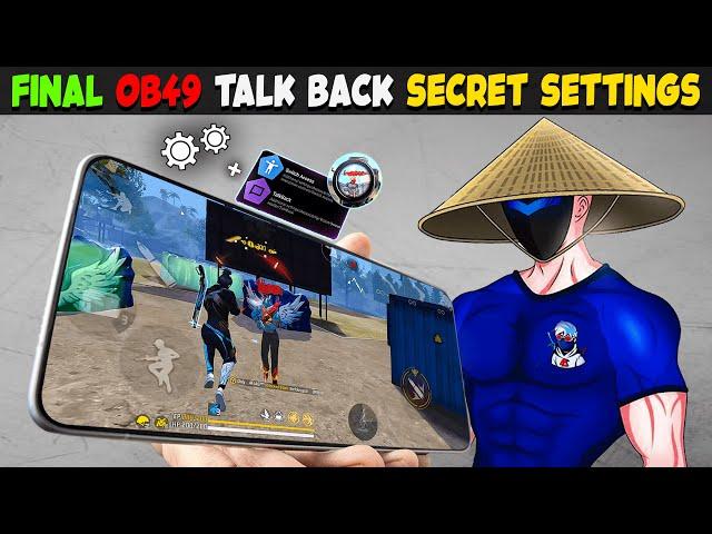 God Level Android Mobile Settings | Auto Headshot Setting | Free Fire Talk Back Setting | Free Fire