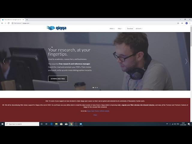 The best free reference manager for research | Qiqqa